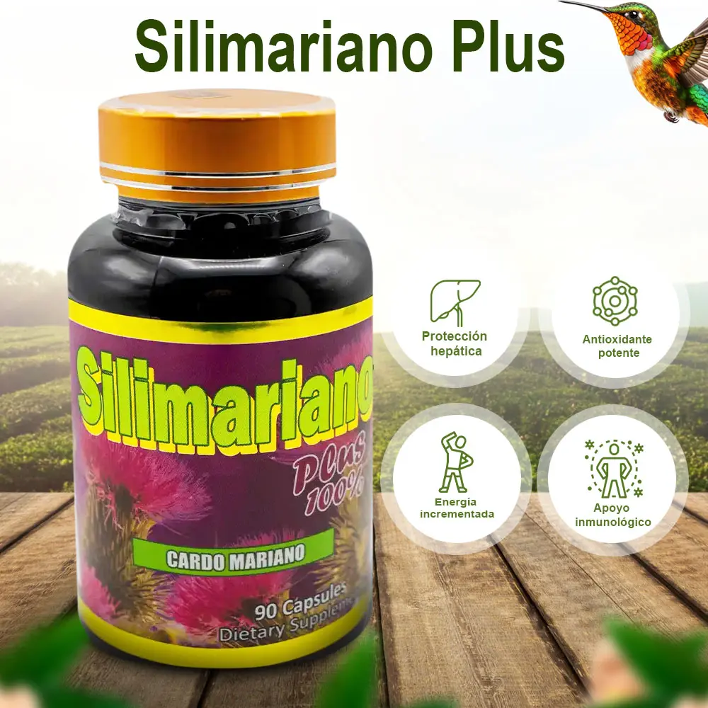 Suplemento Silimariano Plus El Colibri