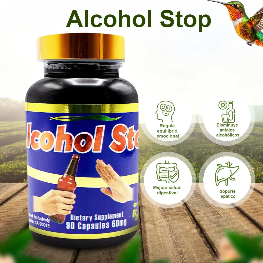 Alcohol Stop Suplemento El Colibri