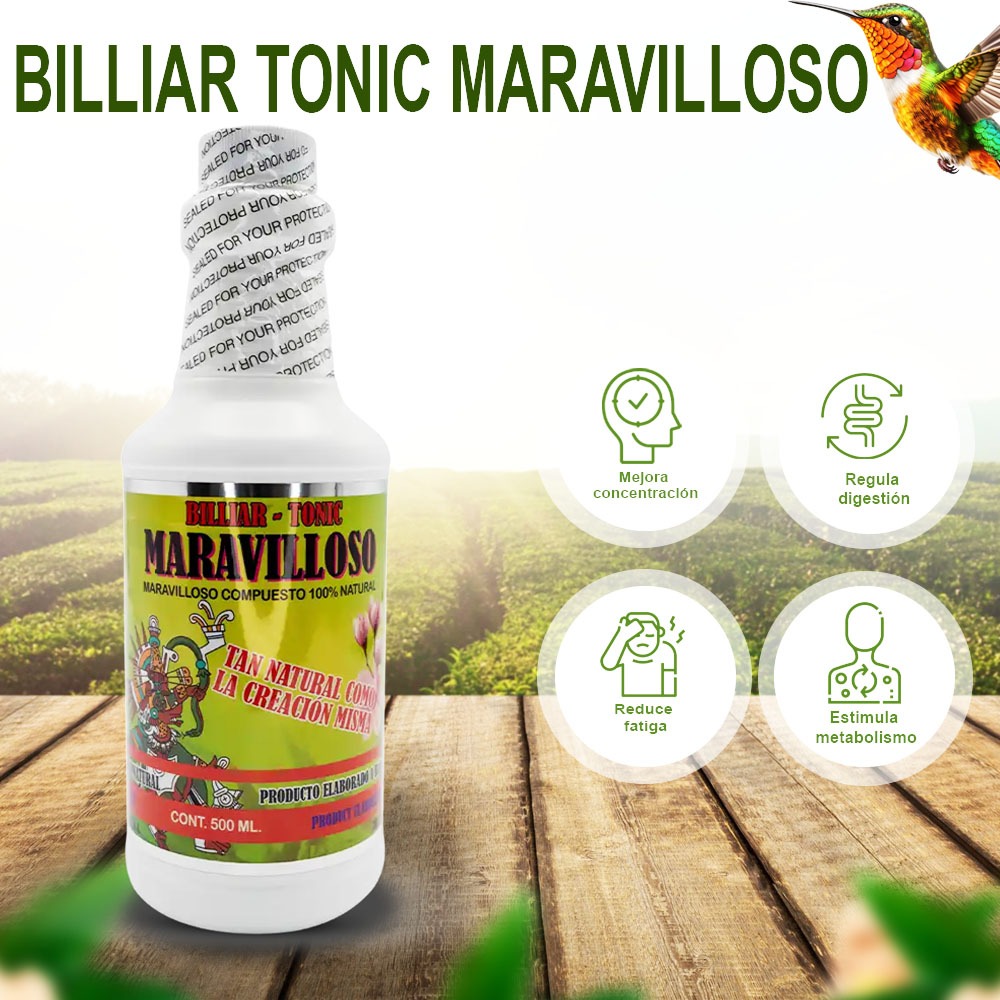 Billar Tonic Maravilloso El Colibri