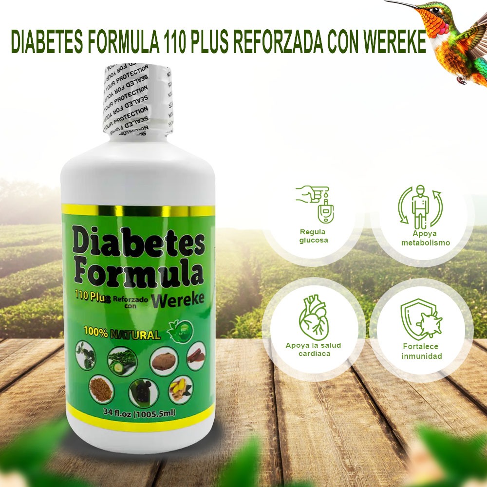 Diabetes Formula 110 El Colibri Productos