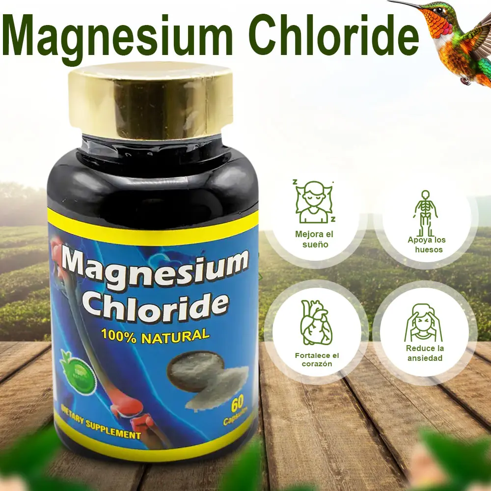 Suplemento Magnesium Chloride El Colibri