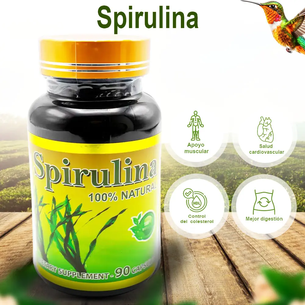 Spirulina Suplemento El Colibri