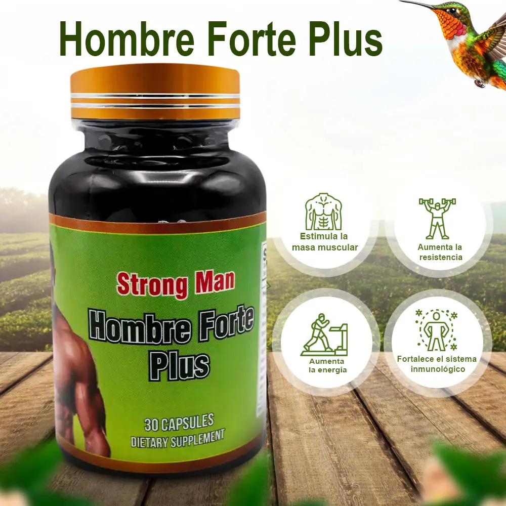 Suplemento Hombre Forte Plus El Colibri