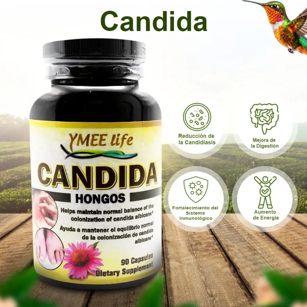 Candida Hongo Suplemento El Colibri