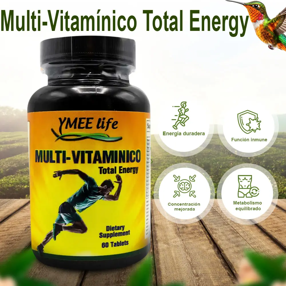 Suplemento Multivitaminico Total Energy El Colibri